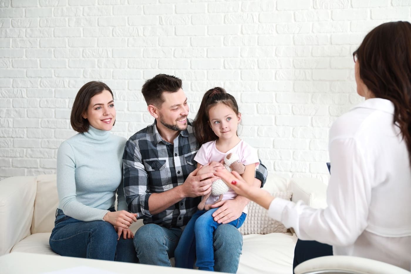 Therapist performing EMDR Therapy