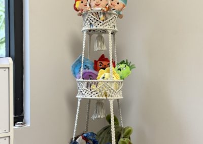 IMG_0567-Naples Florida Hanging Baskets with Dolls and Puppets used during Play Therapy Sessions