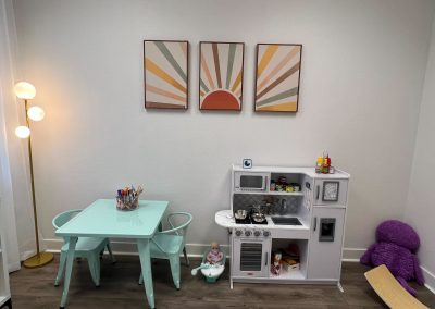 IMG_0927 The Woodlands Texas Play Therapy Room at The Woodlands Location, Kids table and chairs and Play Kitchen