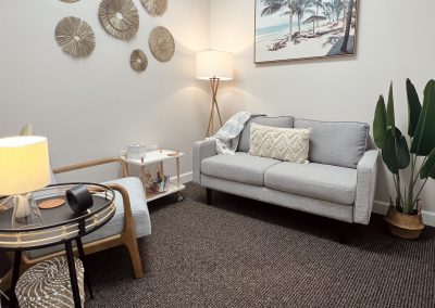 IMG_5247-Naples Florida Therapy Session Room in the Naples Location, Love Seat couch across from arm chair
