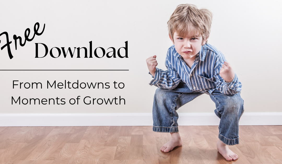 From Meltdowns to Moments of Growth